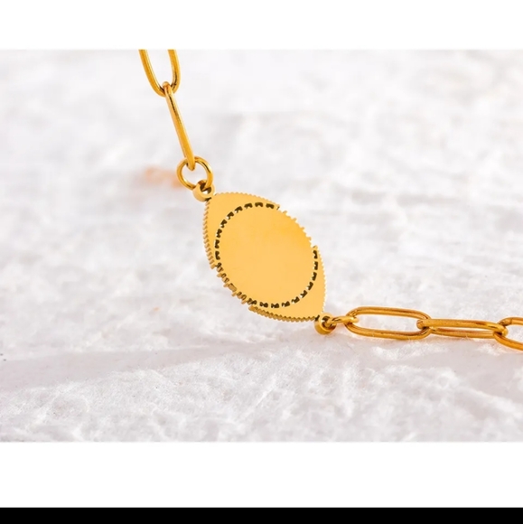 Bracelet 18k gold Plated Stainless steel - Picture 6 of 6